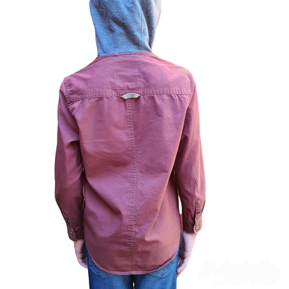 Mooks Clothing Co. Long Sleeve Hooded Boys Shirt - Picture 4 of 8